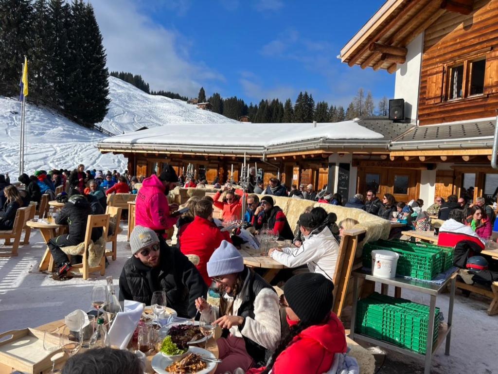 Erezsaesshuette Villa Klosters Eksteriør bilde