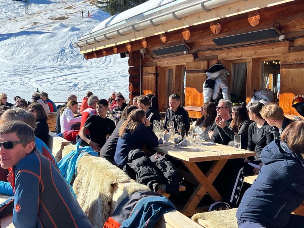 Erezsaesshuette Villa Klosters Eksteriør bilde